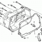 TRX90 Крышка картера правая