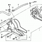 TRX500FA Водяной насос