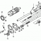 TRX500FE Вилка переключения передач