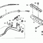 TRX500FGA Подножки