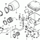 TRX350FM Воздухозаборник