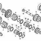 TRX500FA Трансмиссия