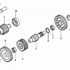TRX400FA Трансмиссия