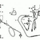 TRX250EX Рычаги & переключатели & тросы
