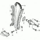 TRX500FA Цепь ГРМ