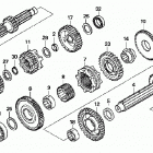 TRX500FE Трансмиссия