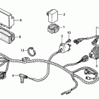 TRX250TE Wire harness (te)