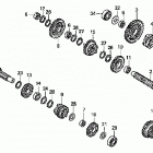 TRX250EX Трансмиссия