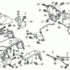 TRX650FA Переднее крыло