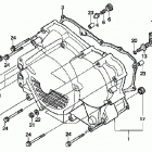 TRX500FM Front crankcase cover (trx500fm / tm)