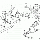 TRX350FM Глушитель