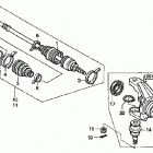TRX350FE Knuckle (trx350fm / fe)