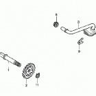 TRX450R Масляный насос