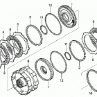 TRX650FA Сцепление (2-3)