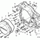 TRX450R Right crankcase cover    (''04,''05)