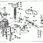 TRX500FE Карбюратор