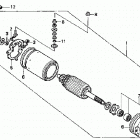 TRX400FA Стартер