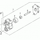 TRX500FE Масляный насос