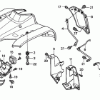 TRX250TE Front fender (''''''''''''''''''''''''''''''''''''...