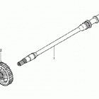 TRX650FA Вал ведущий