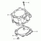 TRX450R Cylinder (''04,''05)