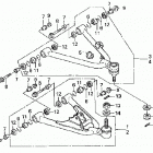 TRX450R Передний рычаг