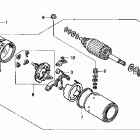 TRX650FA Стартер