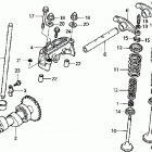 TRX350FM Распределительный вал