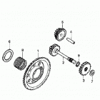 TRX500FE Шестерни стартера