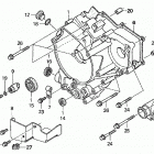 TRX250EX Rear crankcase cover ('03-'05)