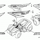 TRX90 Наклейки