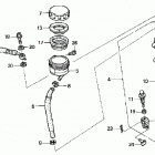 TRX650FA Задний тормозной цилидр