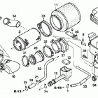 TRX500FE Воздухозаборник