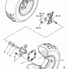Banshee Переднее колесо