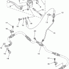 Grizzly 660 YFM660FP Главный тормозной цилиндр,передний