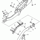 WARRIOR-YFM350XPC/YFM350XP Выхлопная система