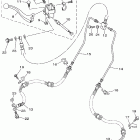 Big Bear 400 4X4 Главный тормозной цилиндр,передний