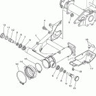 YFM250XP/YFM250XHP Бугель (задний рычаг)