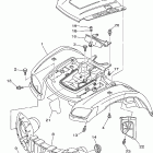 Grizzly 660 YFM660FP Переднее крыло