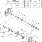 Kodiak Automatic  4x4 Переднее колесо