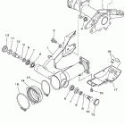 Big Bear 400 4X4 Бугель (задний рычаг)