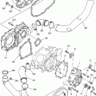 Grizzly 660 YFM660FP Крышка картера двигателя