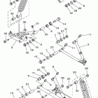 WARRIOR-YFM350XPC/YFM350XP Front suspension  wheel