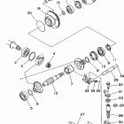 YFM250XP/YFM250XHP Промежуточный ведущий вал