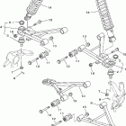 YFM400P_HP Передняя подвеска колес