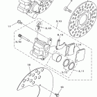 YFM250XP/YFM250XHP Передний тормозной суппорт