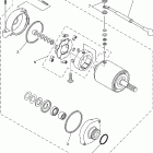Grizzly 660 YFM660FP Стартер электрический