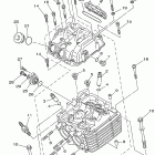 Grizzly 660 YFM660FP Головка цилиндра