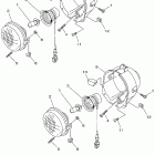 Big Bear 400 4X4 Фара