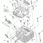 Grizzly 660 YFM660FP Головка цилиндра